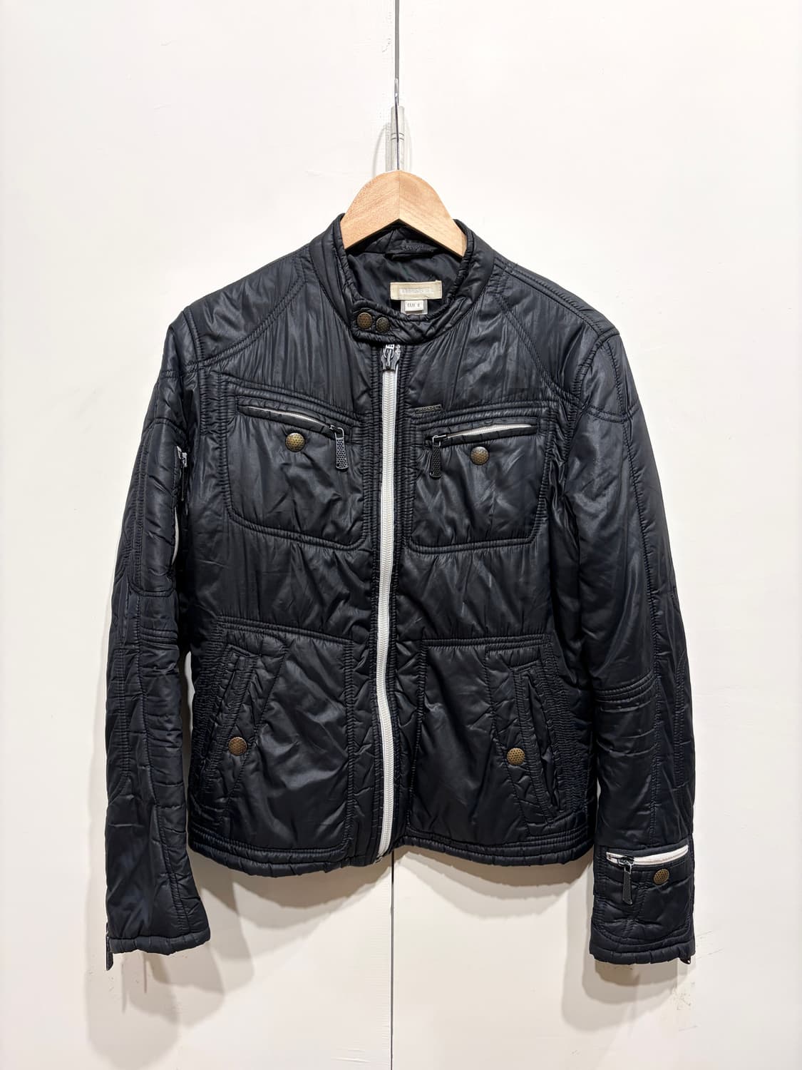 DIESEL 디젤 나일론 바이커 자켓 상품이미지1