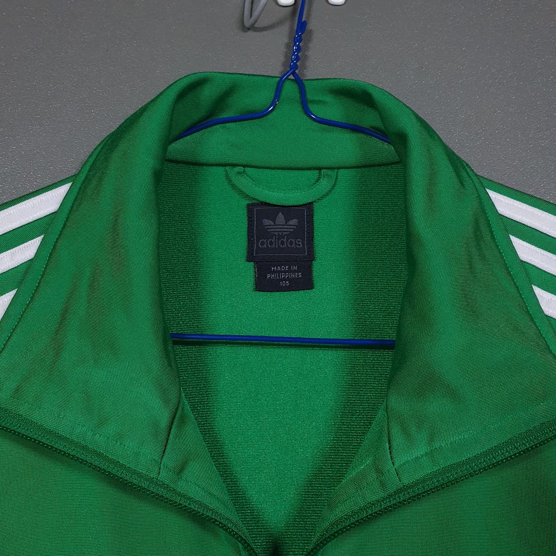 105 (XL) 아디다스 유로파 파이어버드 희귀 대장급 트랙탑 져지 그린 상품이미지6