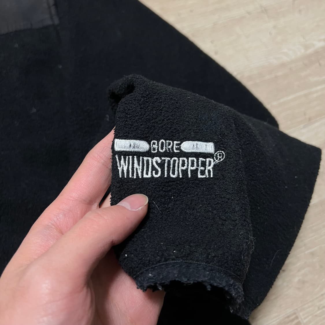 노스페이스 써밋시리즈 고어텍스 윈드스토퍼 후리스 자켓 [블랙] L/100 상품이미지5