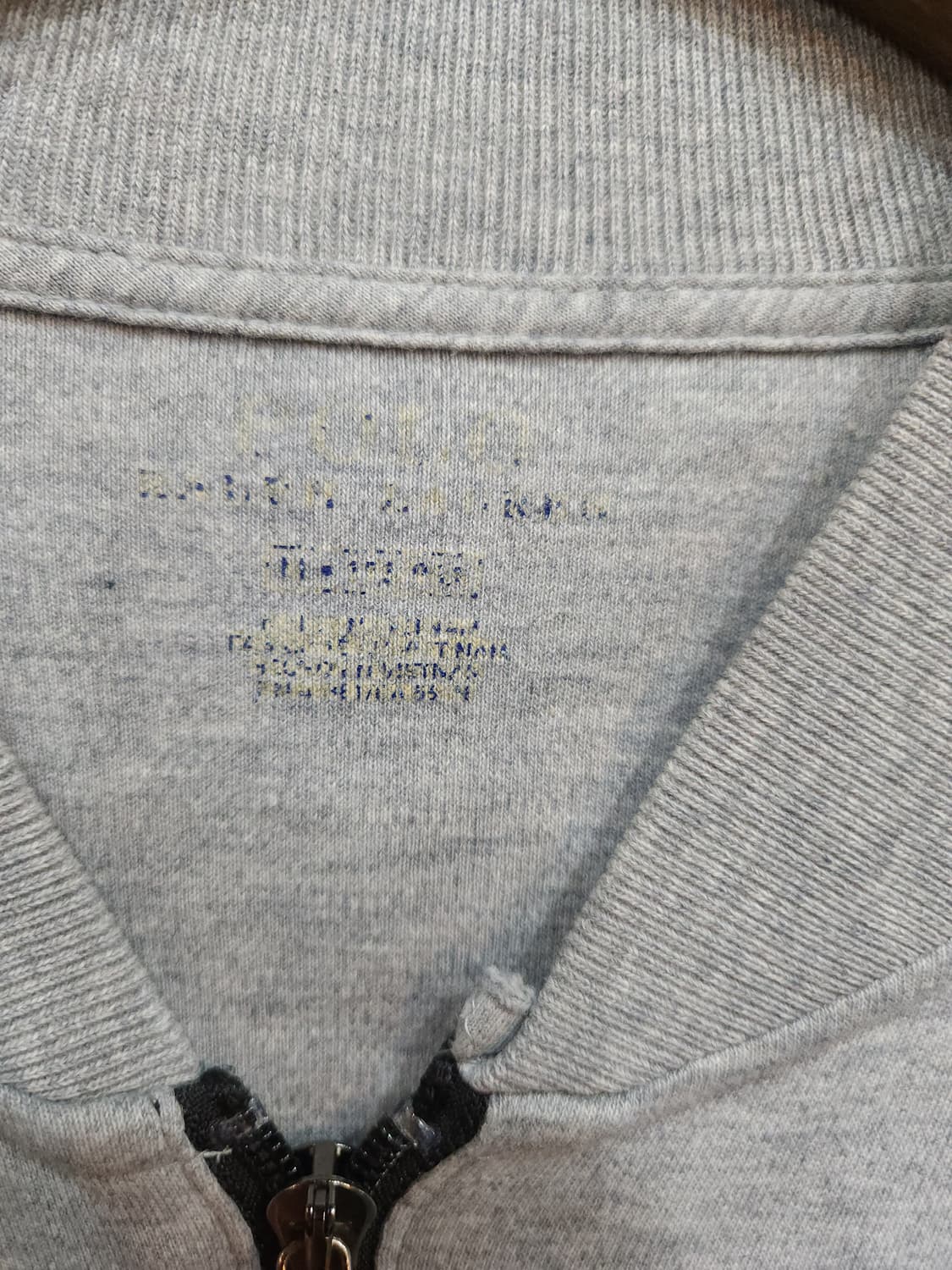 폴로 랄프로렌 그레이 코튼 집업 자켓 상품이미지4