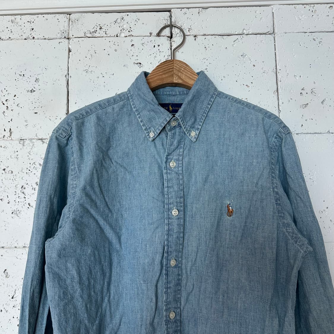 M 폴로 랄프로렌 샴브레이 셔츠 상품이미지2