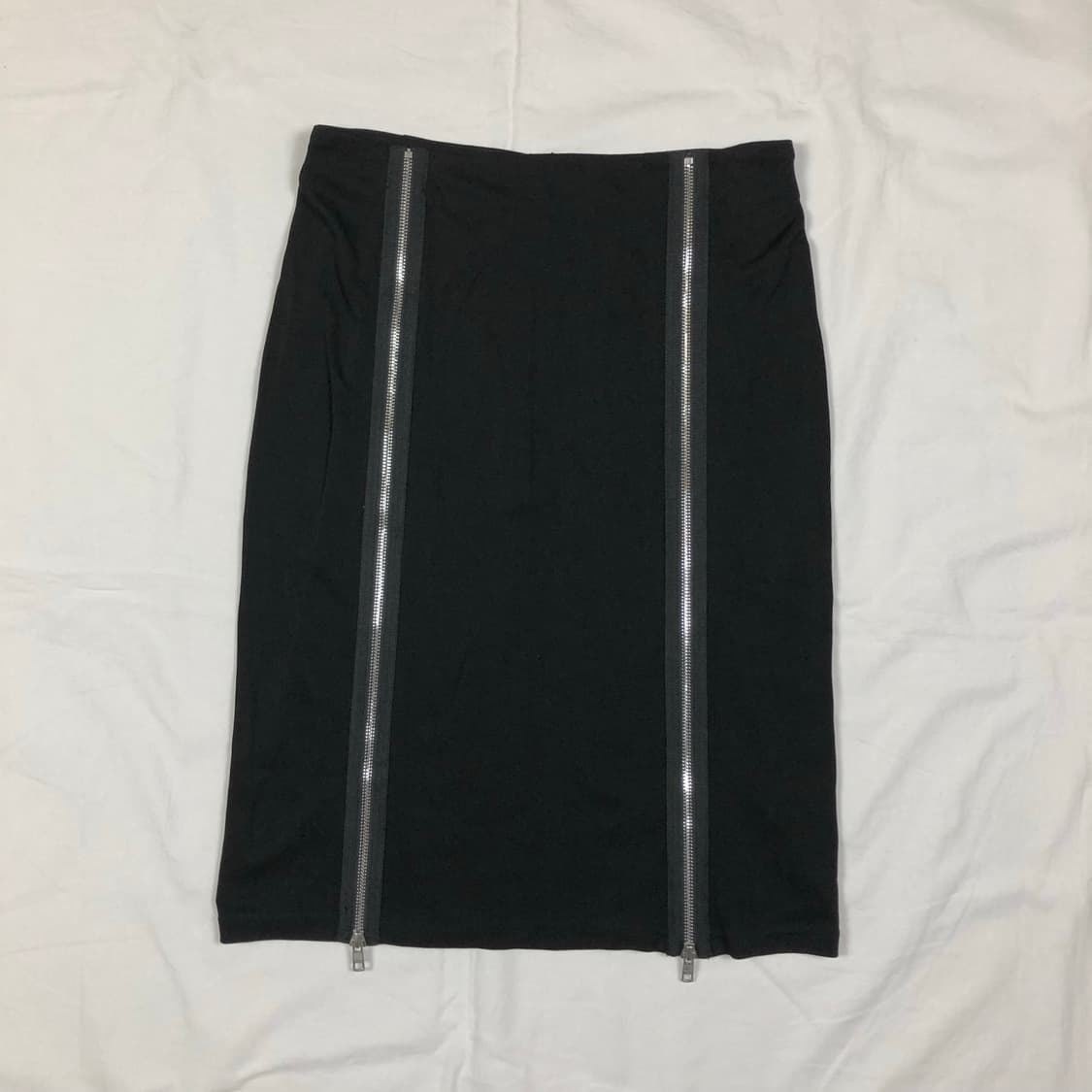 장폴고티에 지퍼 줄자패턴 스커트 치마 상품이미지3