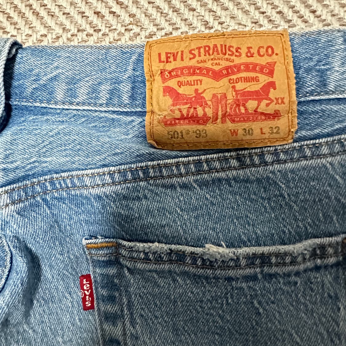 LEVI'S 501'93 denim pants 상품이미지3