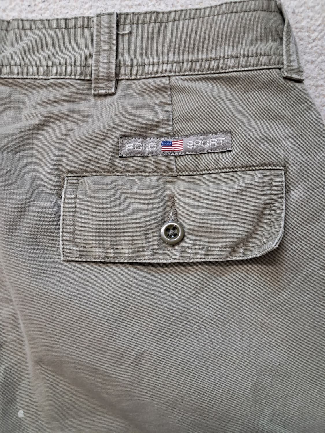 폴로 랄프로렌 90s원턱 카고 반바지 상품이미지5