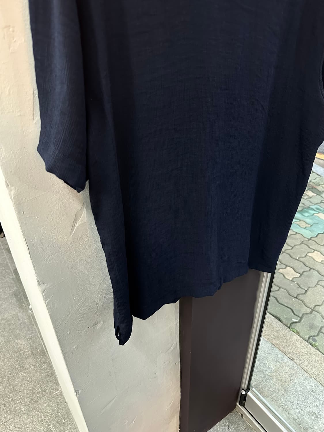 100~105/ 타임옴므 레이온 블랜딩 라운드 반팔 상품이미지4