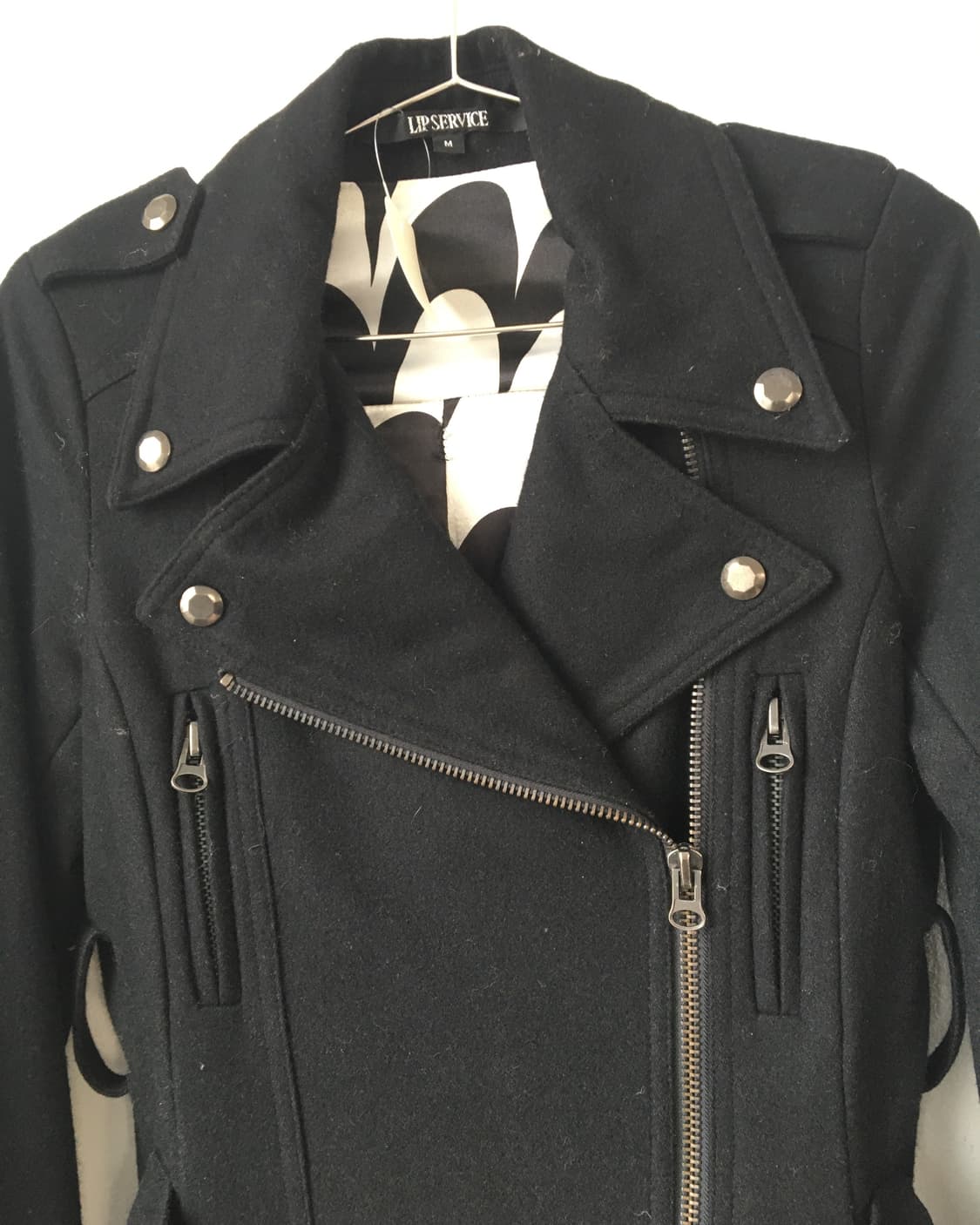 Woolen rider coat 상품이미지5