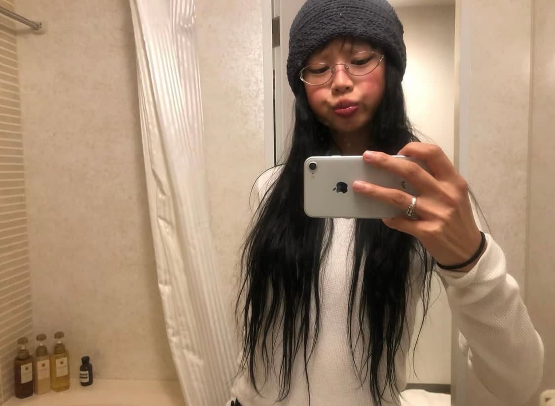 Coyseio SCARF HAT CHARCOAL 상품이미지1