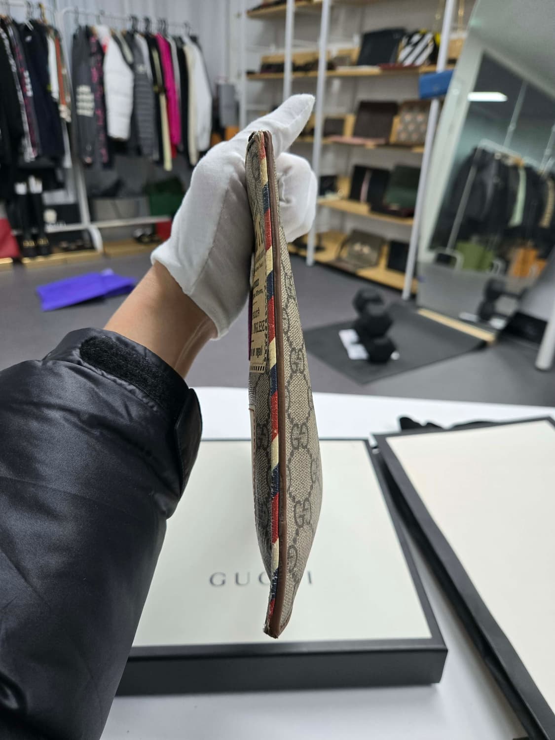 [정품]구찌 쿠리에 클러치백 상품이미지4