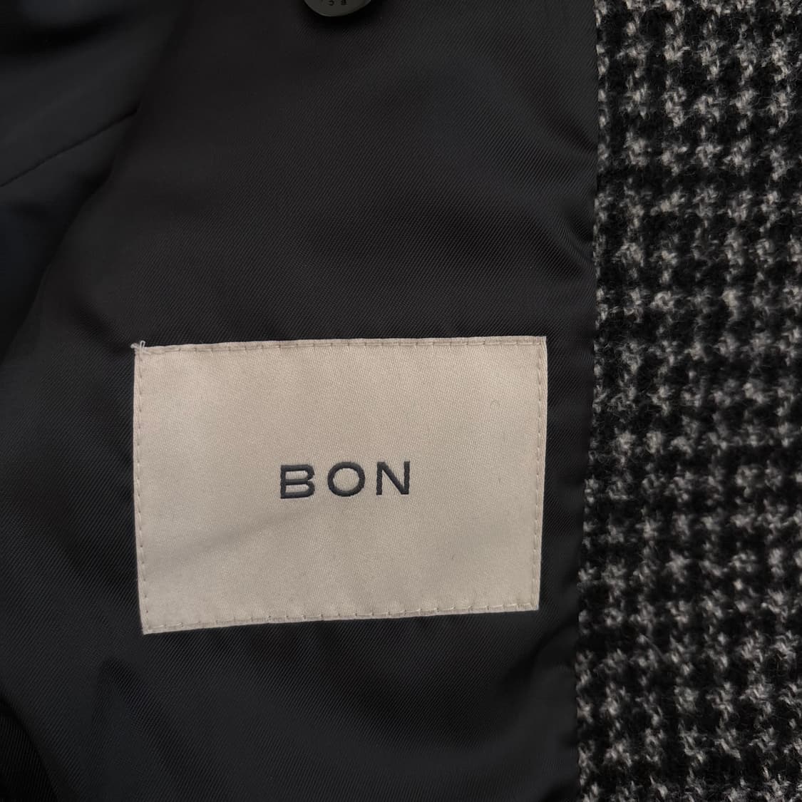 BON 본 슬림 95 캐주얼 자켓 FW 체크 독특한 질감 상품이미지8