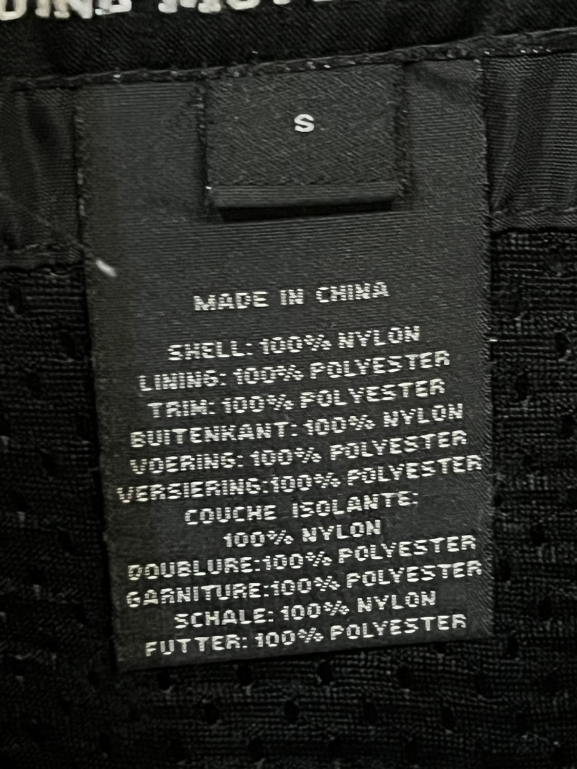 할리 데이비슨 스컬 나일론 봄버 자켓 상품이미지10