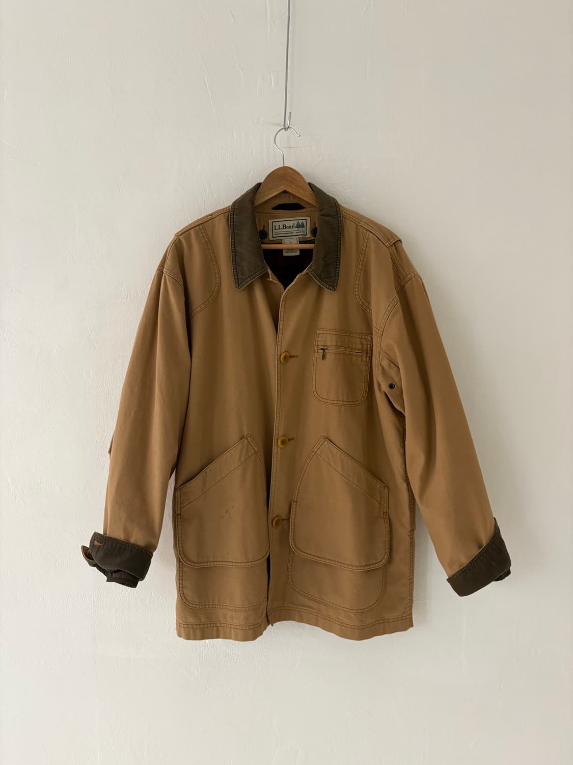 90-00's L.L.Bean Duck Canvas Hunting JK 상품이미지2