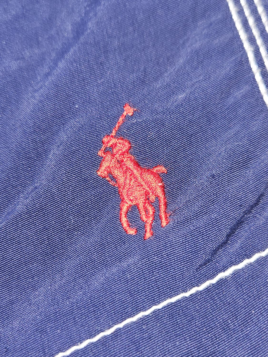 폴로 랄프로렌 정품 나일론 숏팬츠 스윔쇼츠 반바지 솔리드네이비 L 상품이미지2