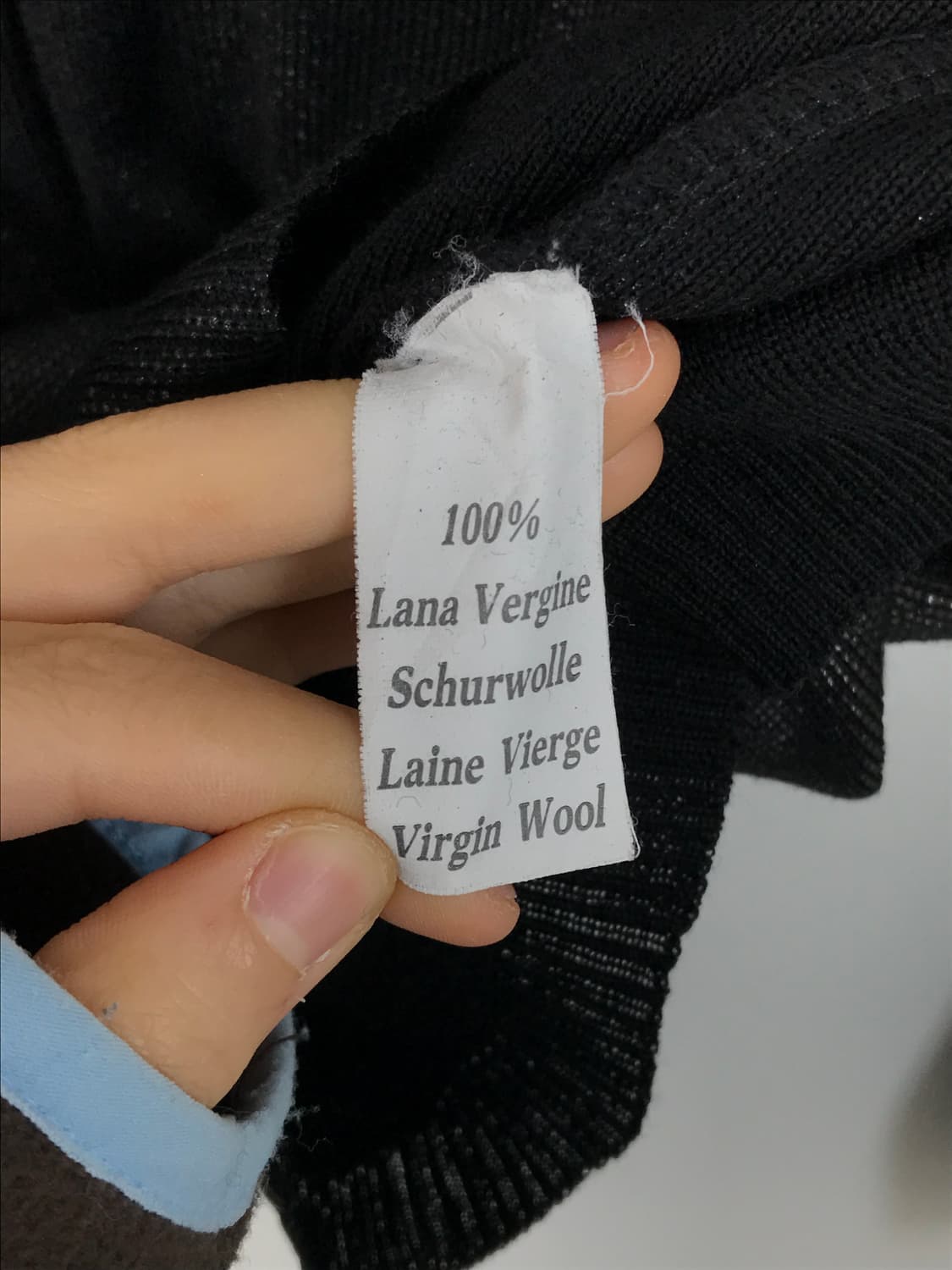 GIORGIA FOR ME Black Virgin Wool Twinset 상품이미지8