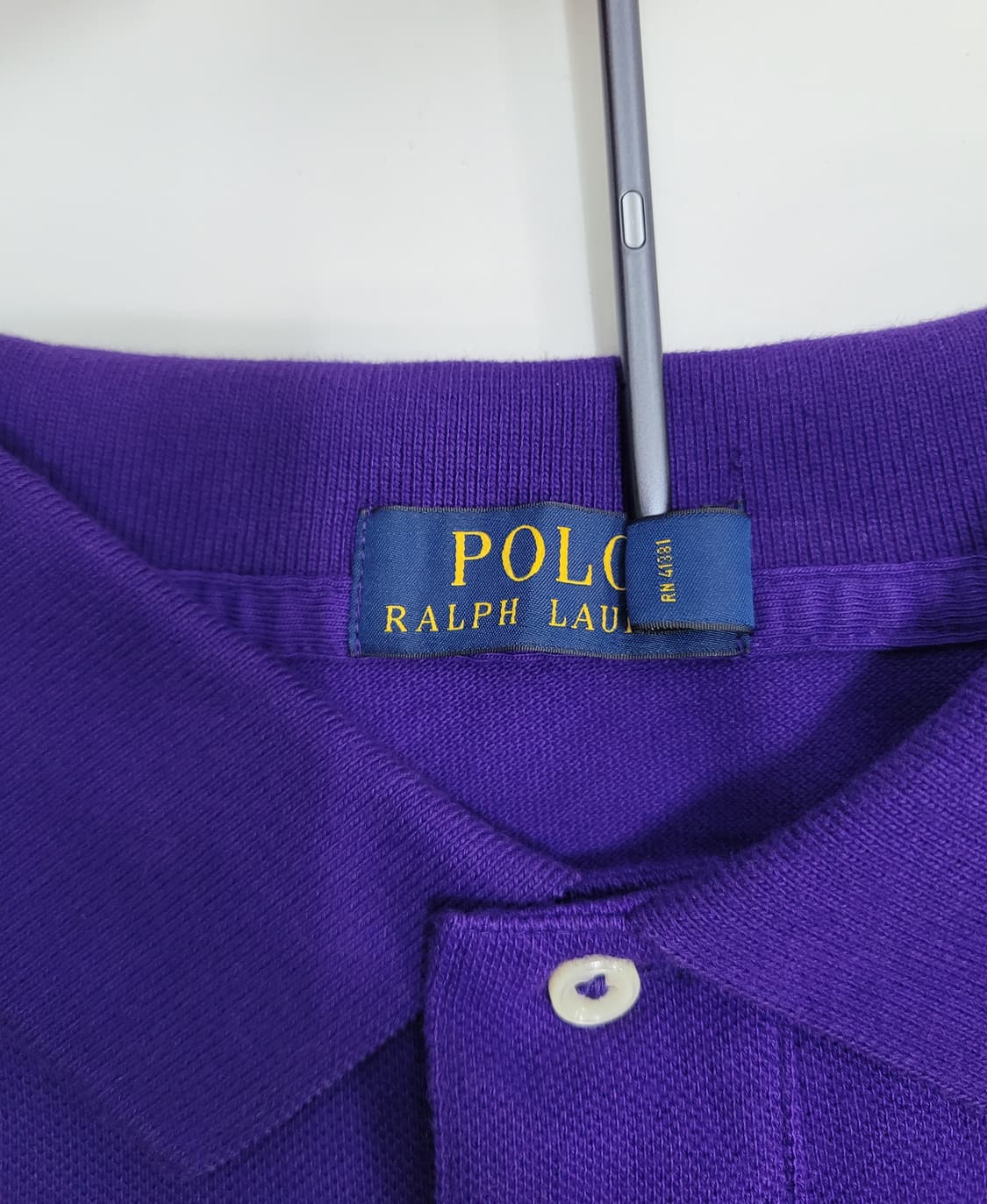 (새상품) POLO 폴로 랄프로렌 옐로우 포니 카라 티셔츠  / 남 L  상품이미지7