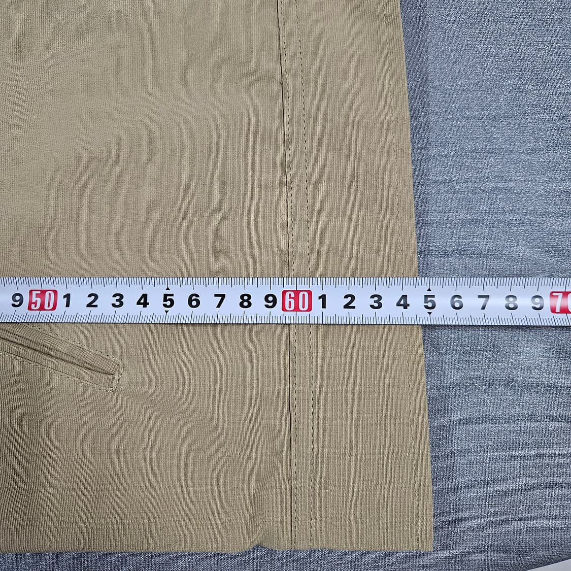 M 100) 새상품 시그니처 워크자켓 베이지 상품이미지7