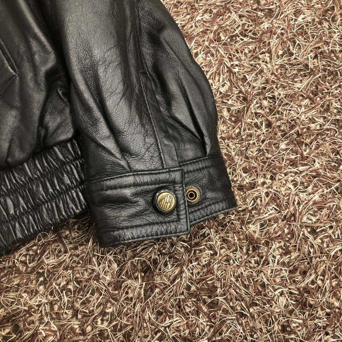 빈티지 양가죽 봄버 레더 가죽 자켓 상품이미지4