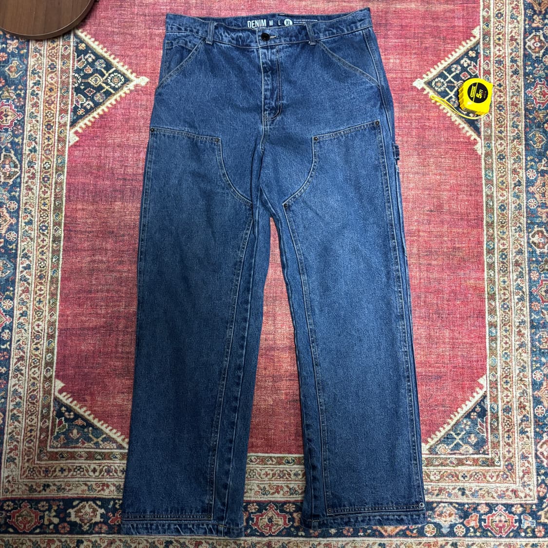 엑스트라오디너리 더블니 데님 XL 상품이미지2