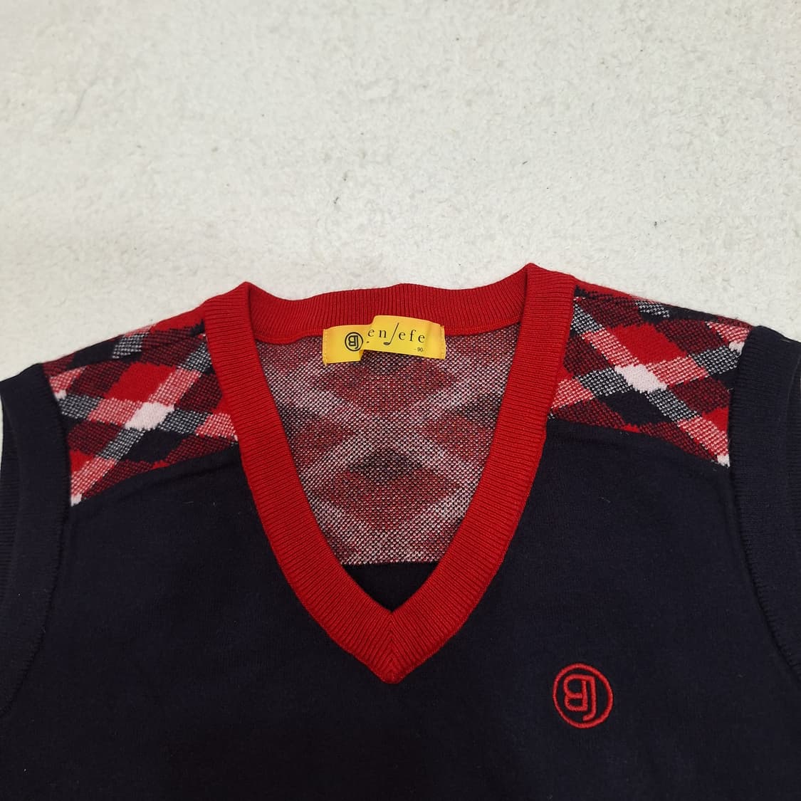 벤제프  니트조끼90 상품이미지2