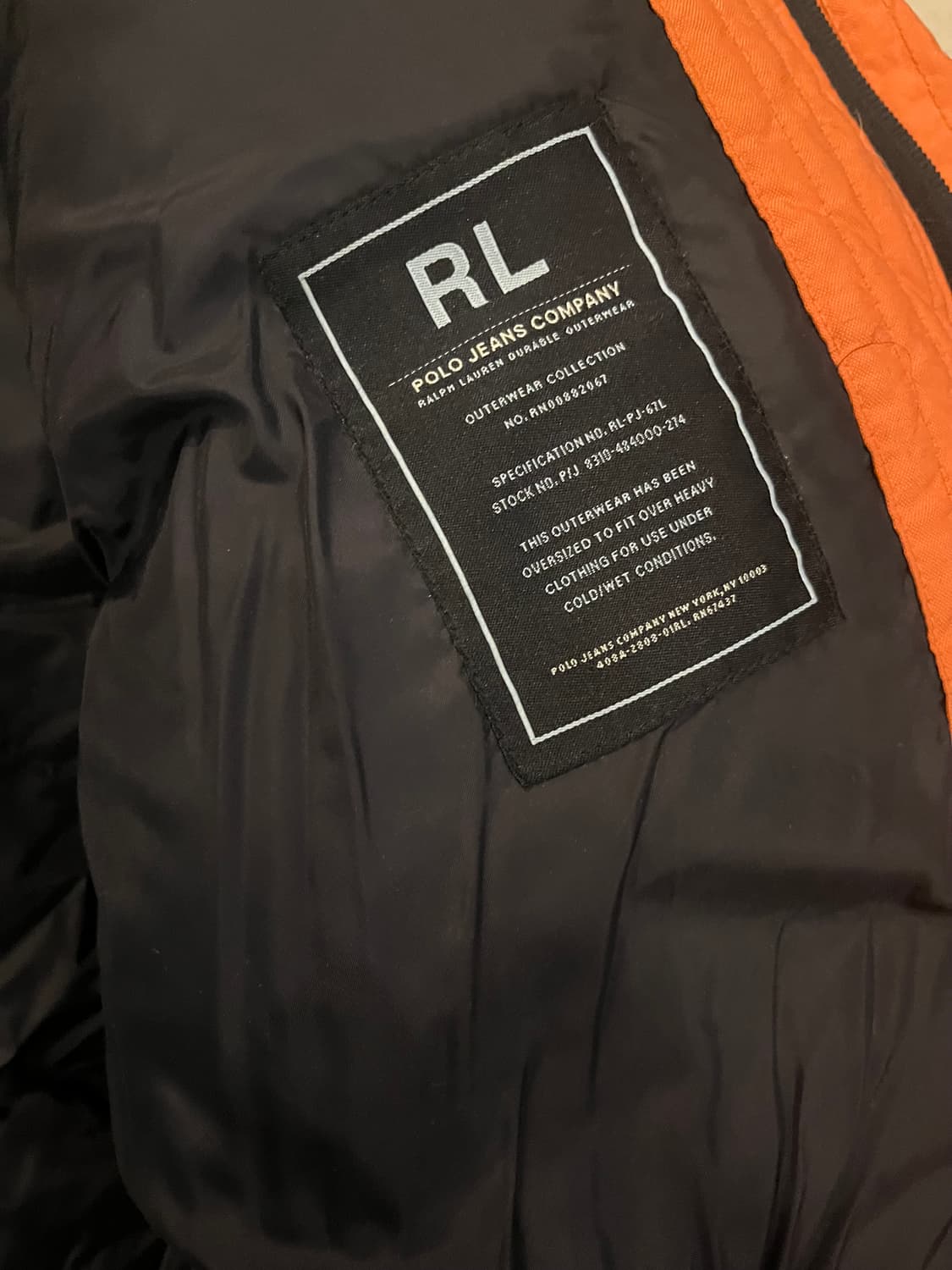 빈티지 랄프로렌 폴로진스컴페니 N3B 상품이미지7