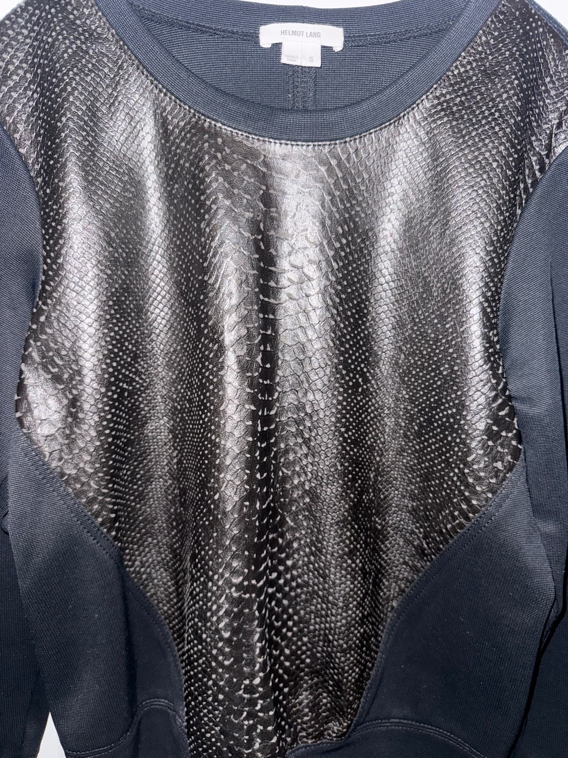 Helmut Lang Motion Snake Embossed Sweat 상품이미지3