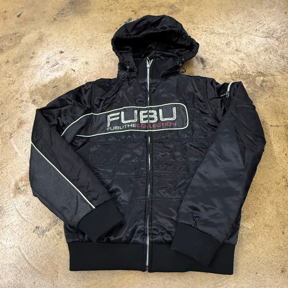 후부 블랙 얇 숏패딩 상품이미지2