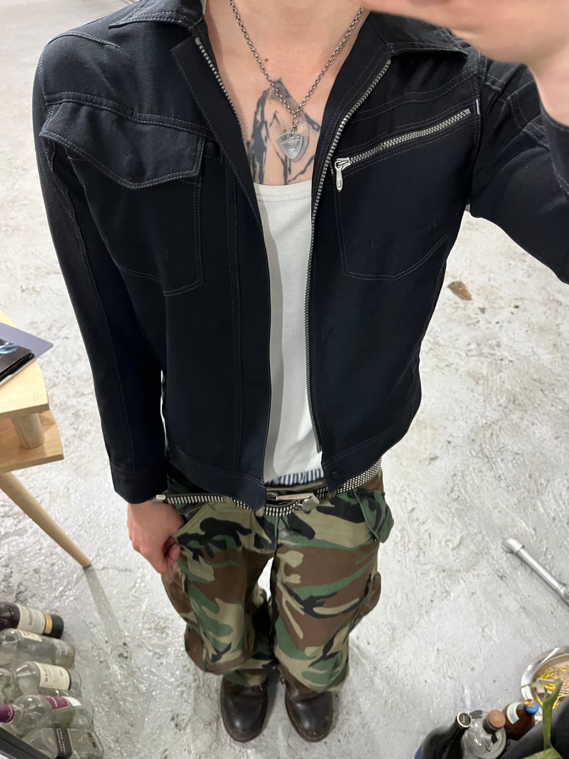 SOWA mesh work jacket 상품이미지3