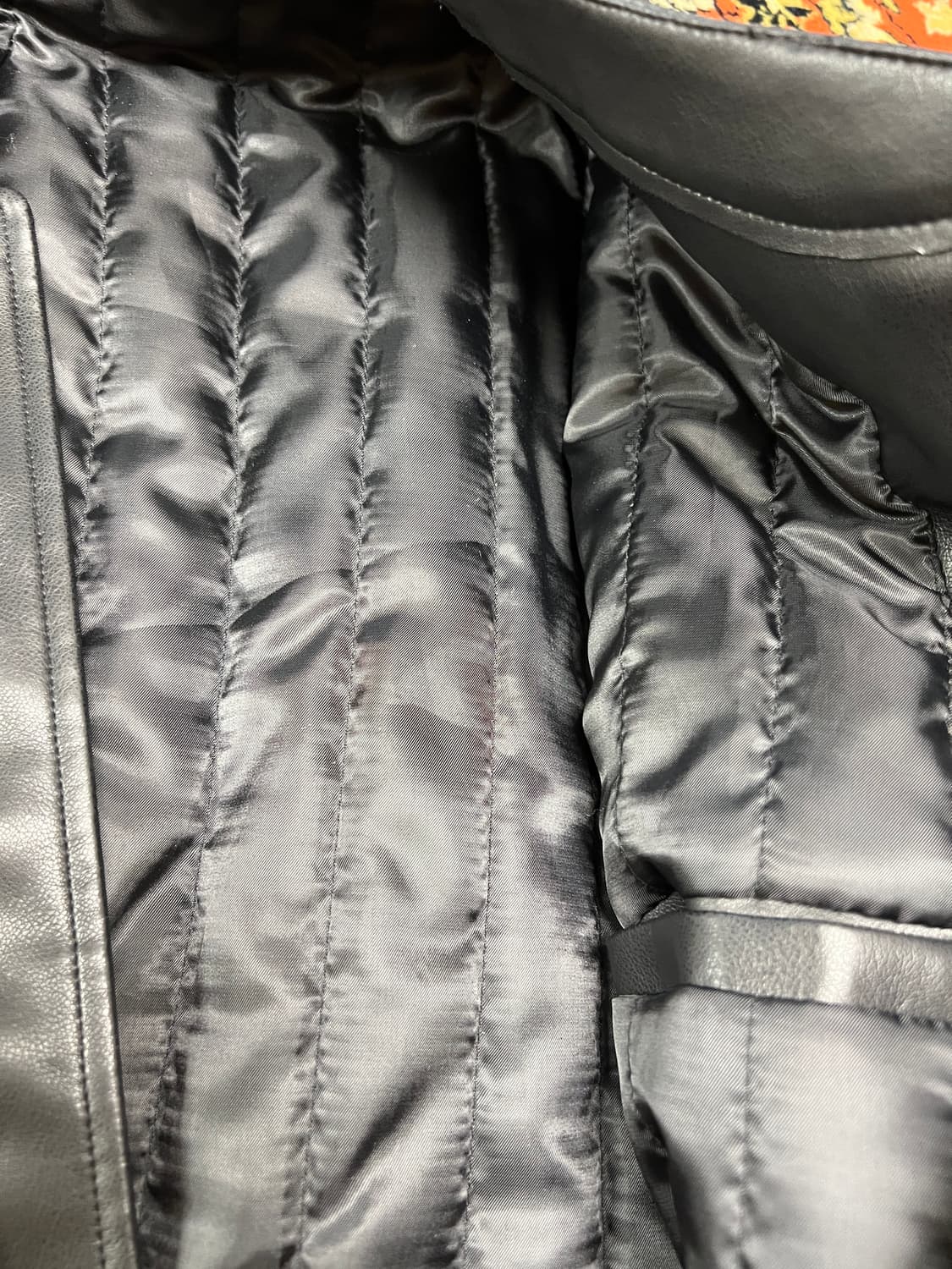 [FREE] Space 레더 바이커 레이싱자켓 상품이미지5