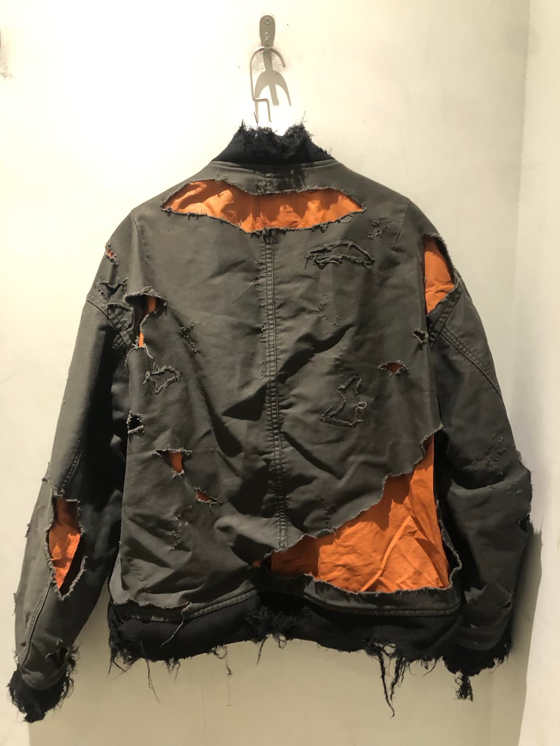 19Fw 미하라야스히로 디스트로이드 봄버 상품이미지2