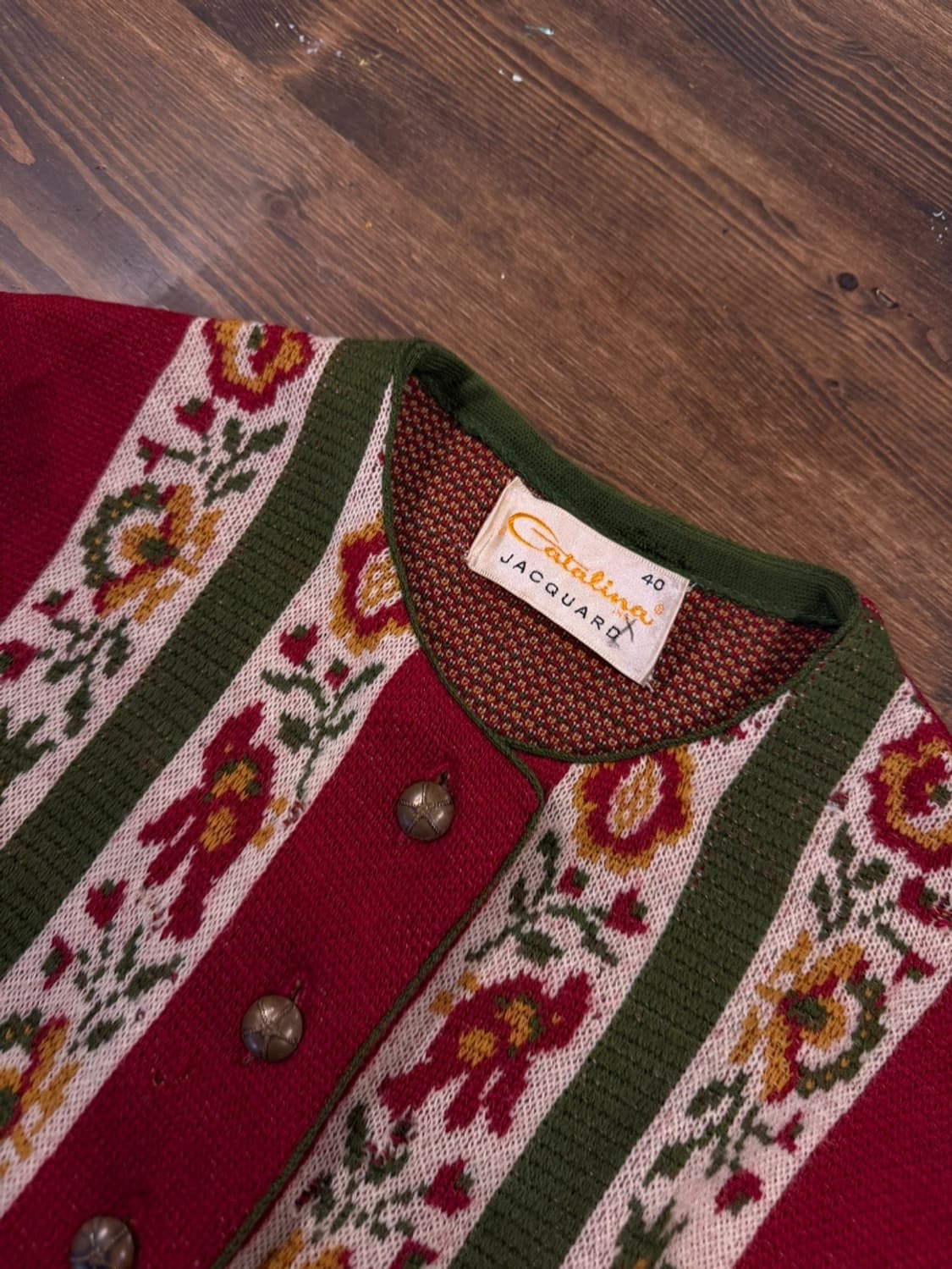 VTG 자가드 니트 여성55 상품이미지7