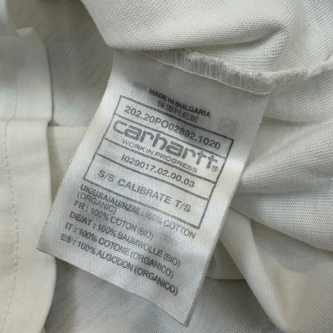  carhartt wip ss calibrate 칼하트 프린트 티셔츠  상품이미지5