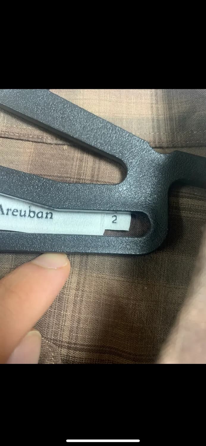 아르반 포레스트 체크셔츠 월넛 브라운 2 상품이미지4