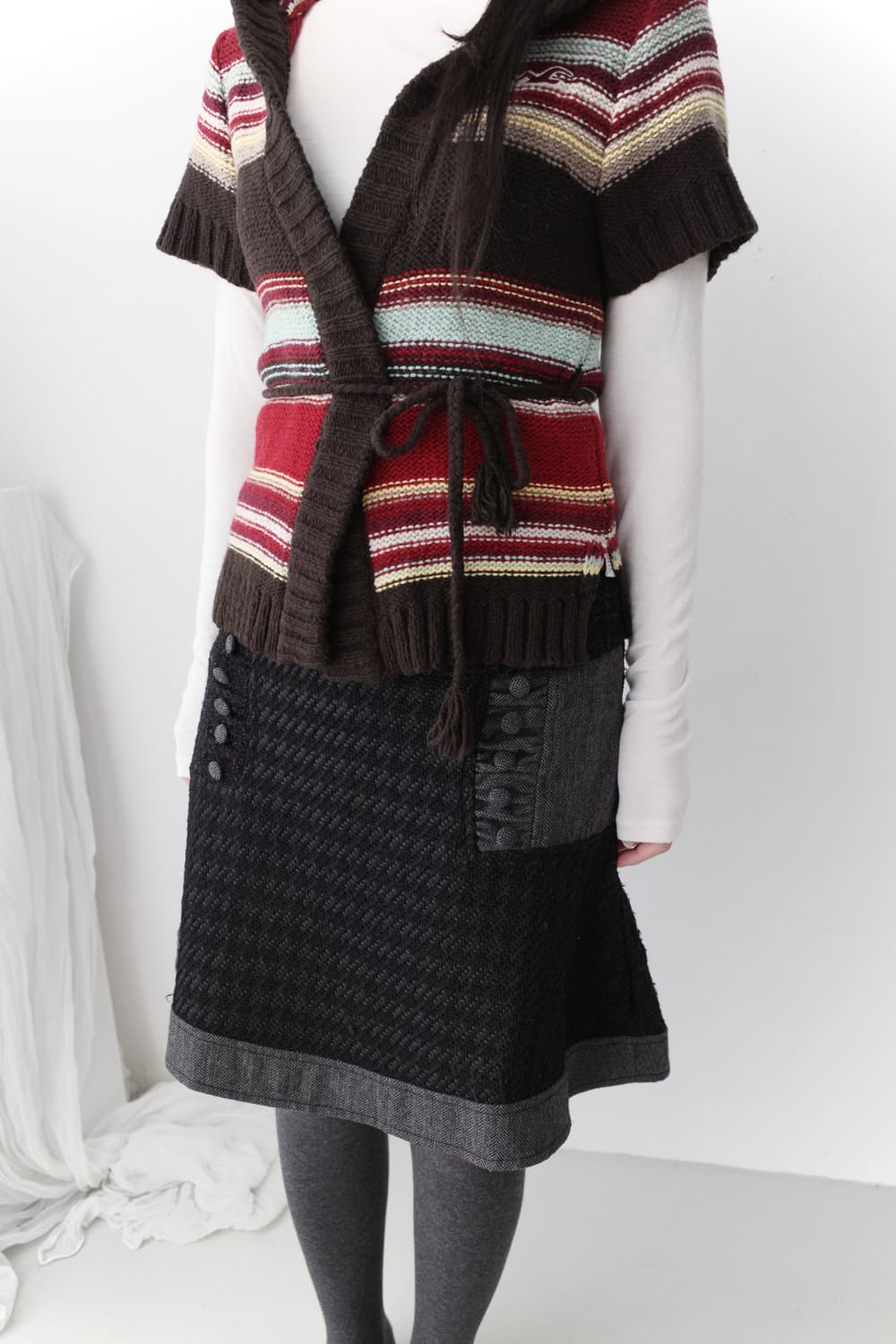 hollister) stripe half knit cardigun 상품이미지5