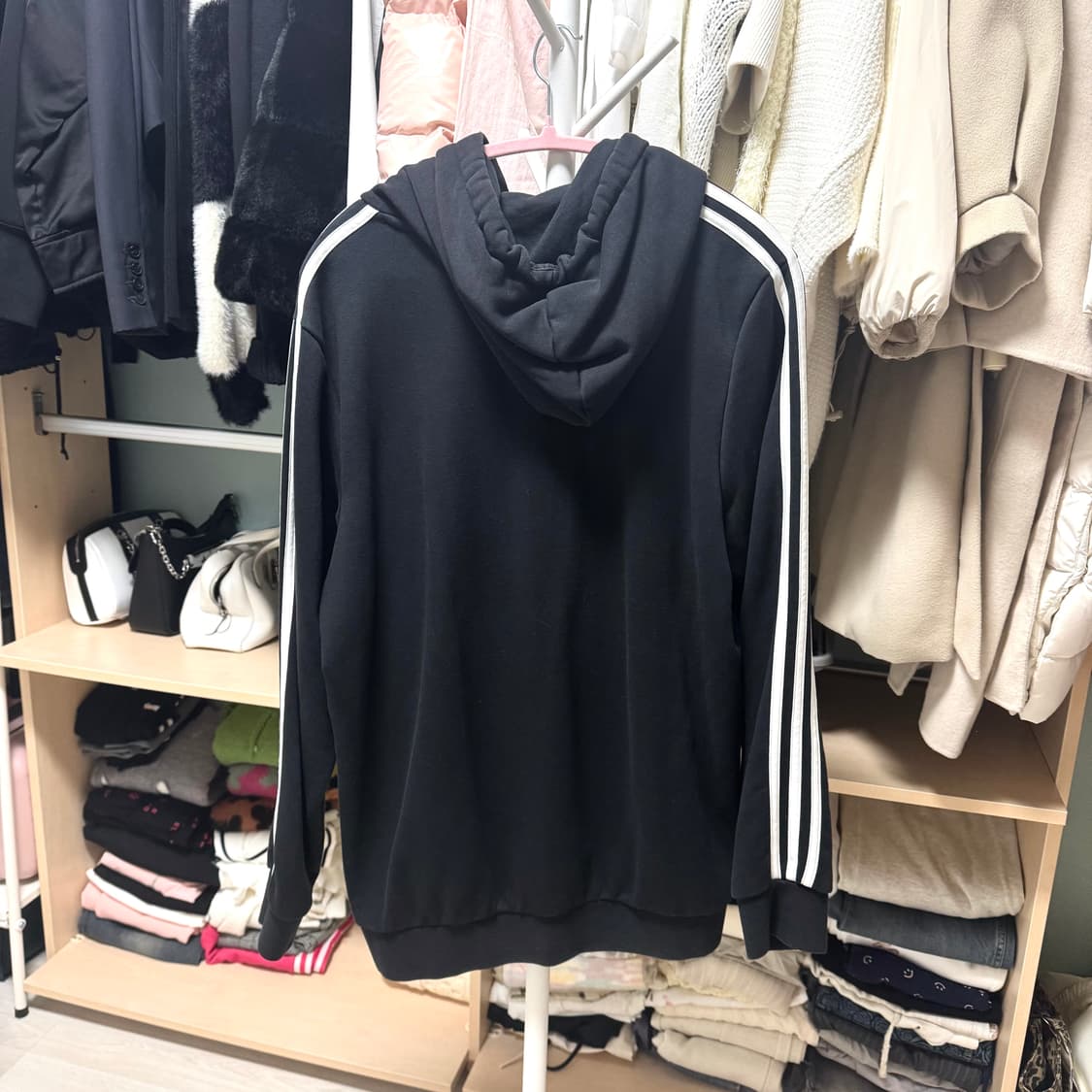 (3xl) 아디다스 파이어버드 삼선 후드티 상품이미지2