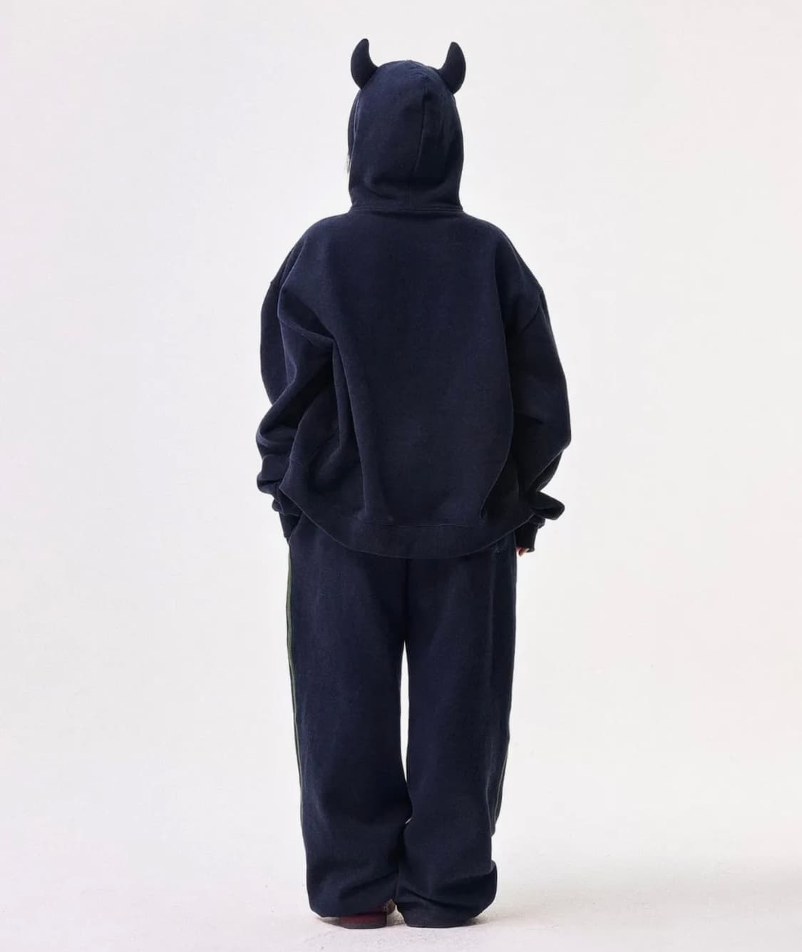 예그 더블 밴딩 팬츠 네이비 상품이미지3