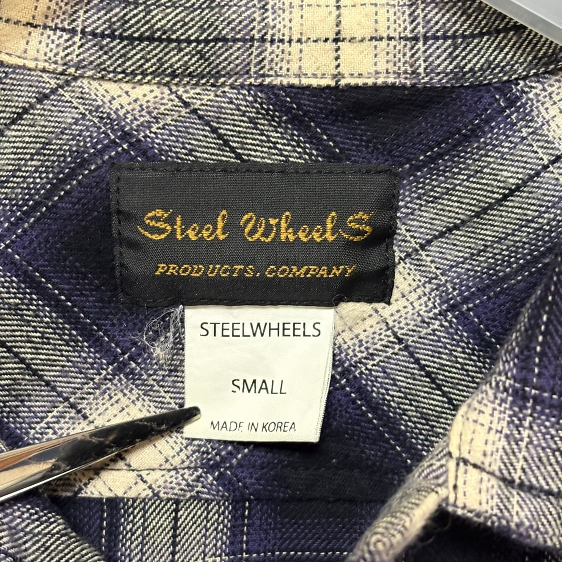 스틸휠즈 플란넬 셔츠 뤡코즈 상품이미지3