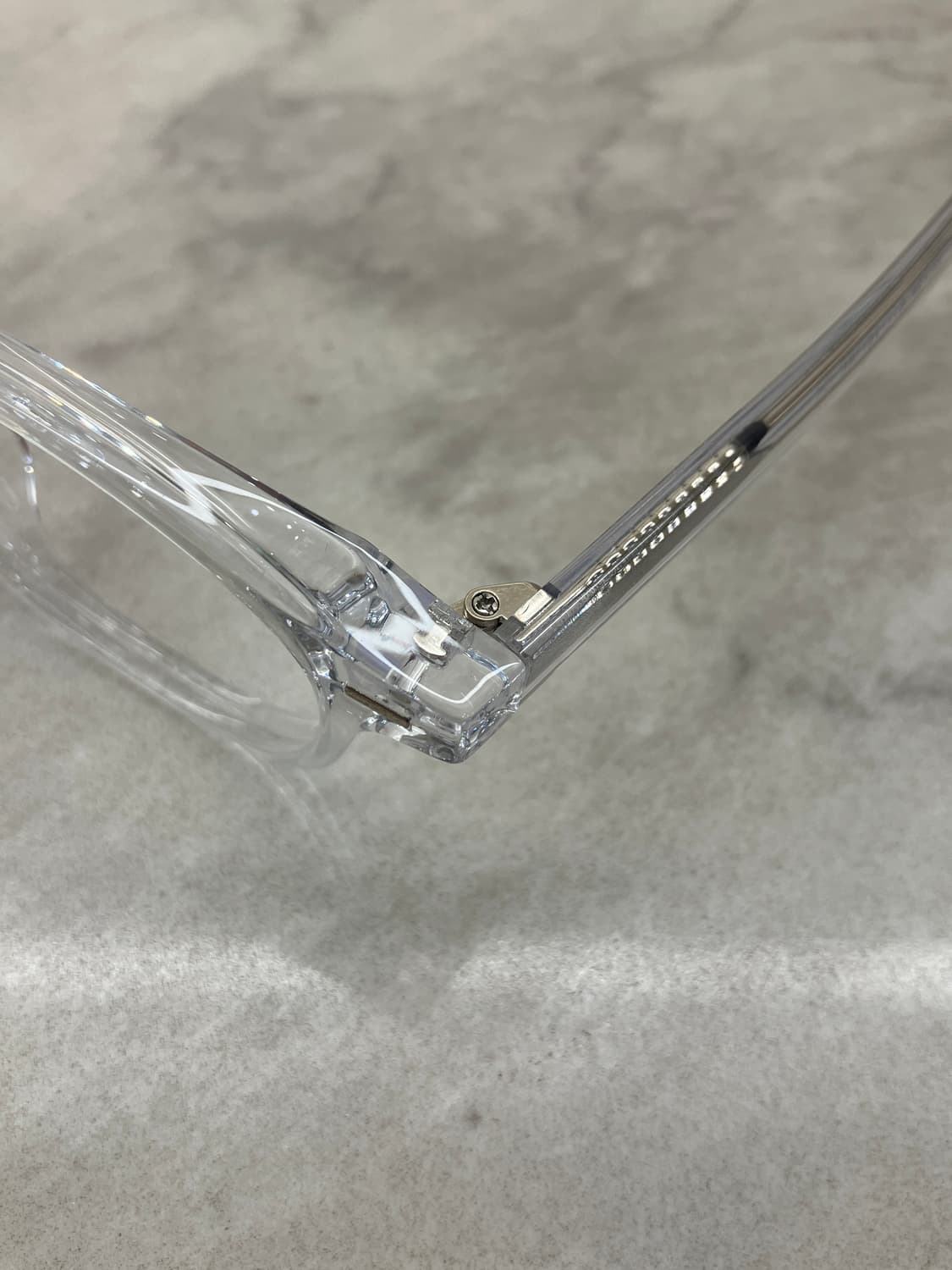 B86 DMN 클리어 웰링턴 뿔테 안경128 상품이미지2