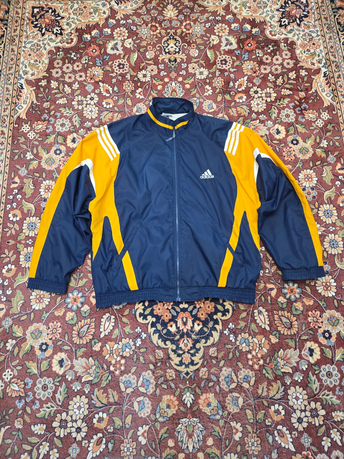 XL 아디다스 올드스쿨 배색 윈드브레이커 자켓(실측2XL) 상품이미지1