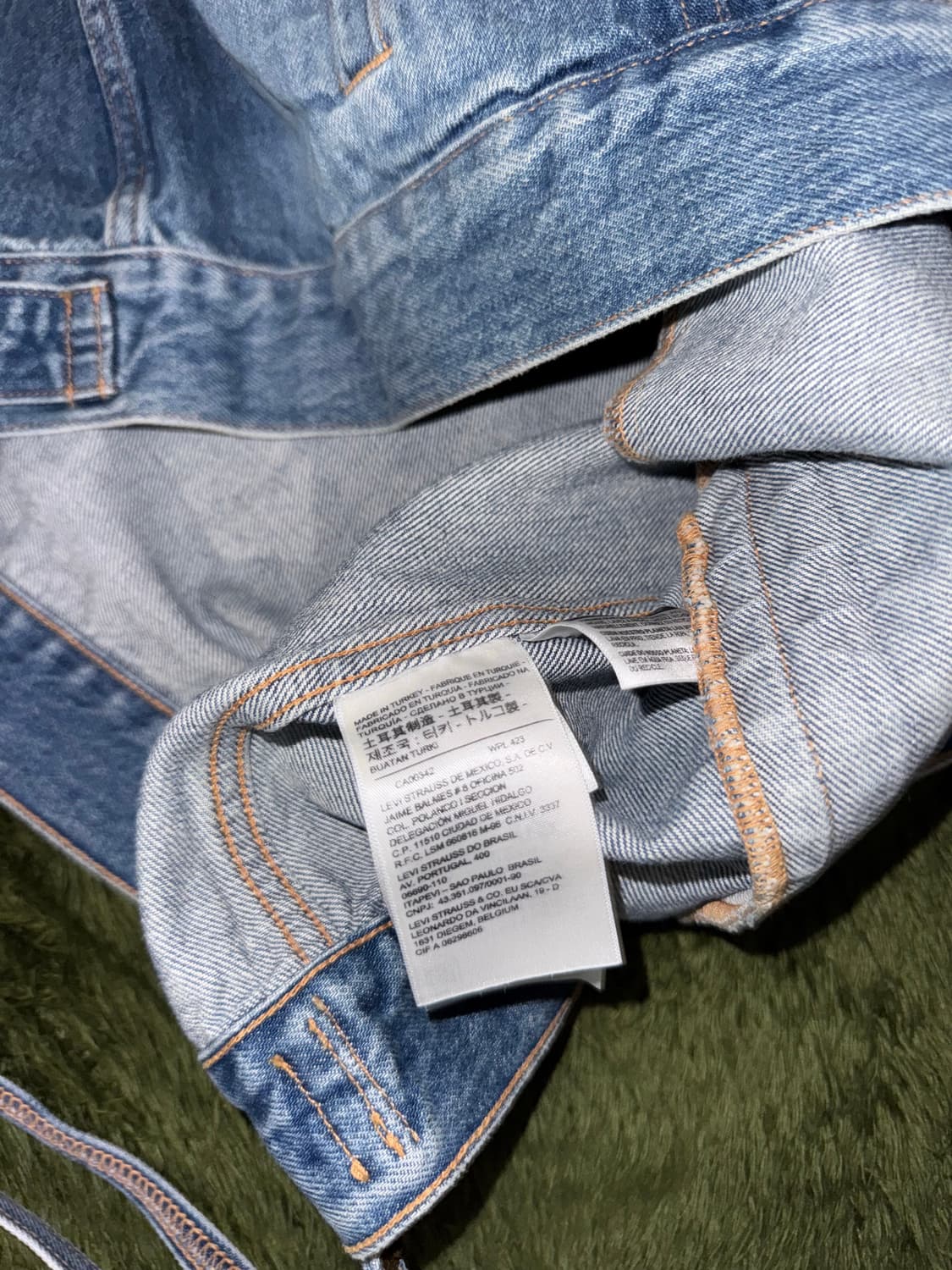 [XXL] KITH 키스 X 리바이스 18FW 콜라보 트러커 자켓 상품이미지8