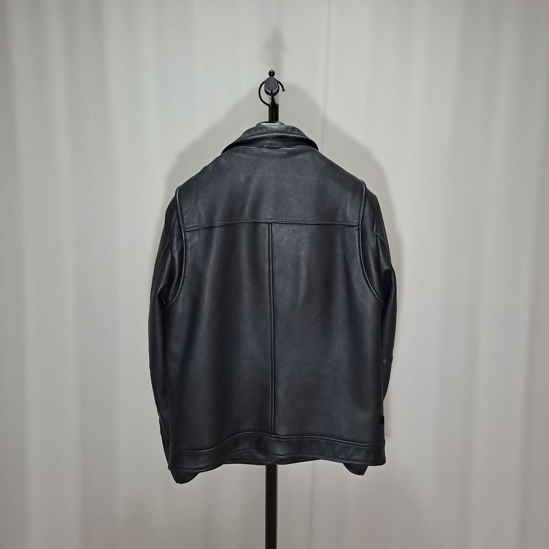 (택포) 에이징씨씨씨 램스킨 레더자켓 L B469 상품이미지4