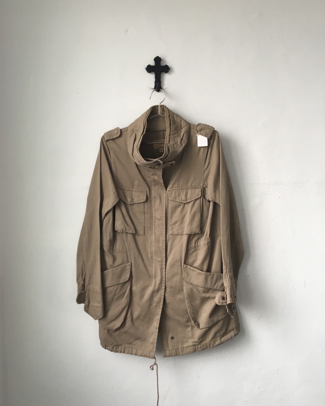 Purple & yellow high neck jacket 상품이미지2