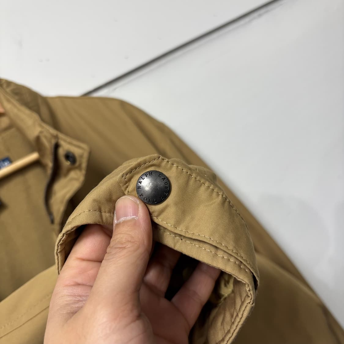 폴로 랄프로렌 베이지 폴리쉘 자켓 상품이미지4