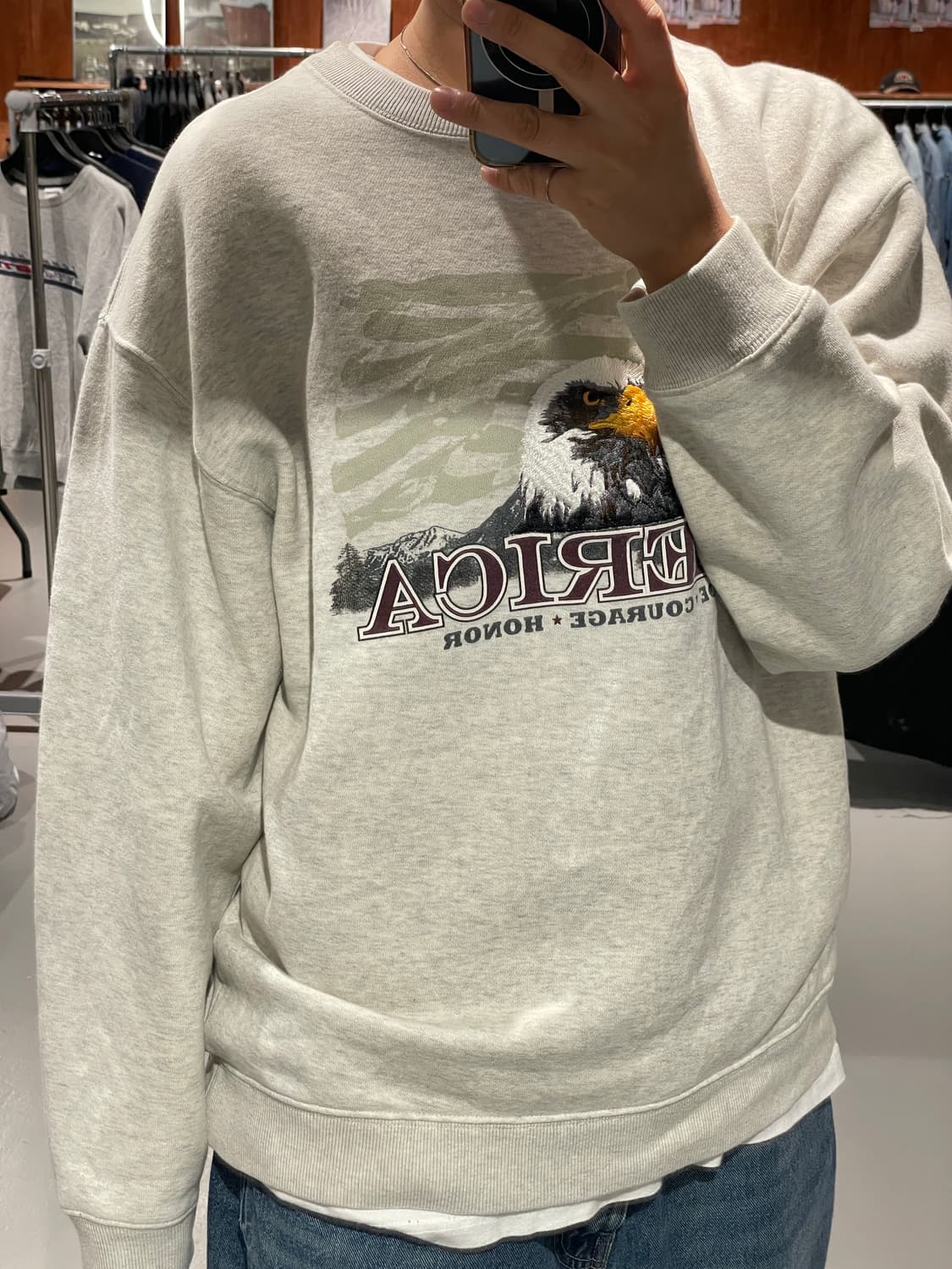 Vintage eagle sweat shirt  상품이미지2