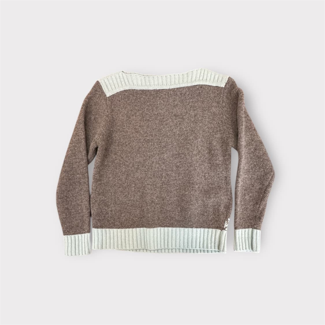 민트 자가드 니트 상품이미지2