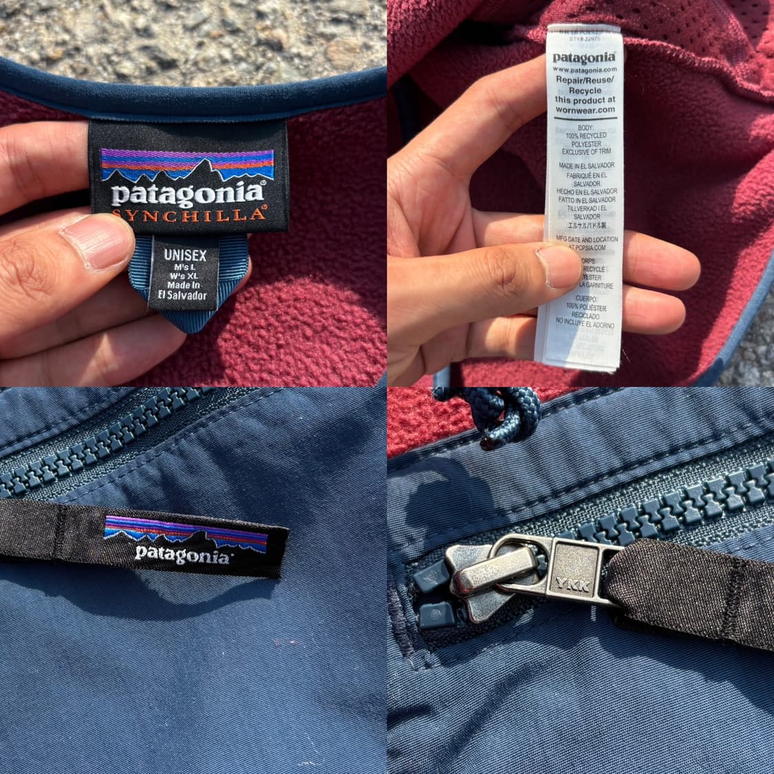 Patagonia 신칠라 세쿼이아 레드 플리스 가디건 상품이미지6