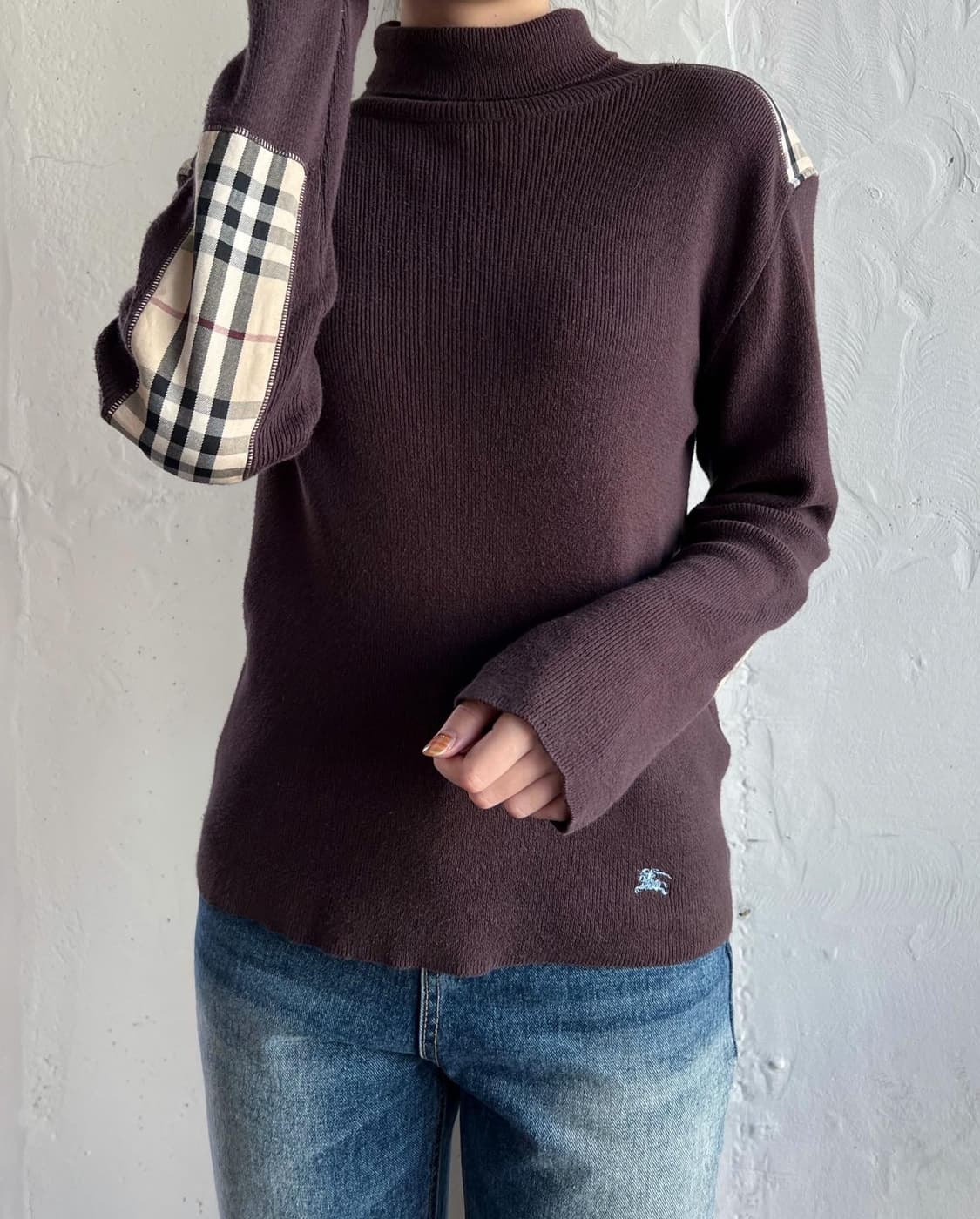 버버리 패치워크 니트 상품이미지6