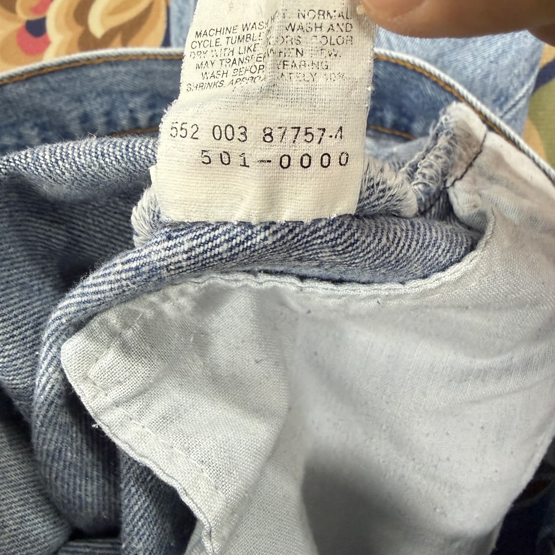 (27)90s리바이스 Levis 데님팬츠(made in usa) 상품이미지6