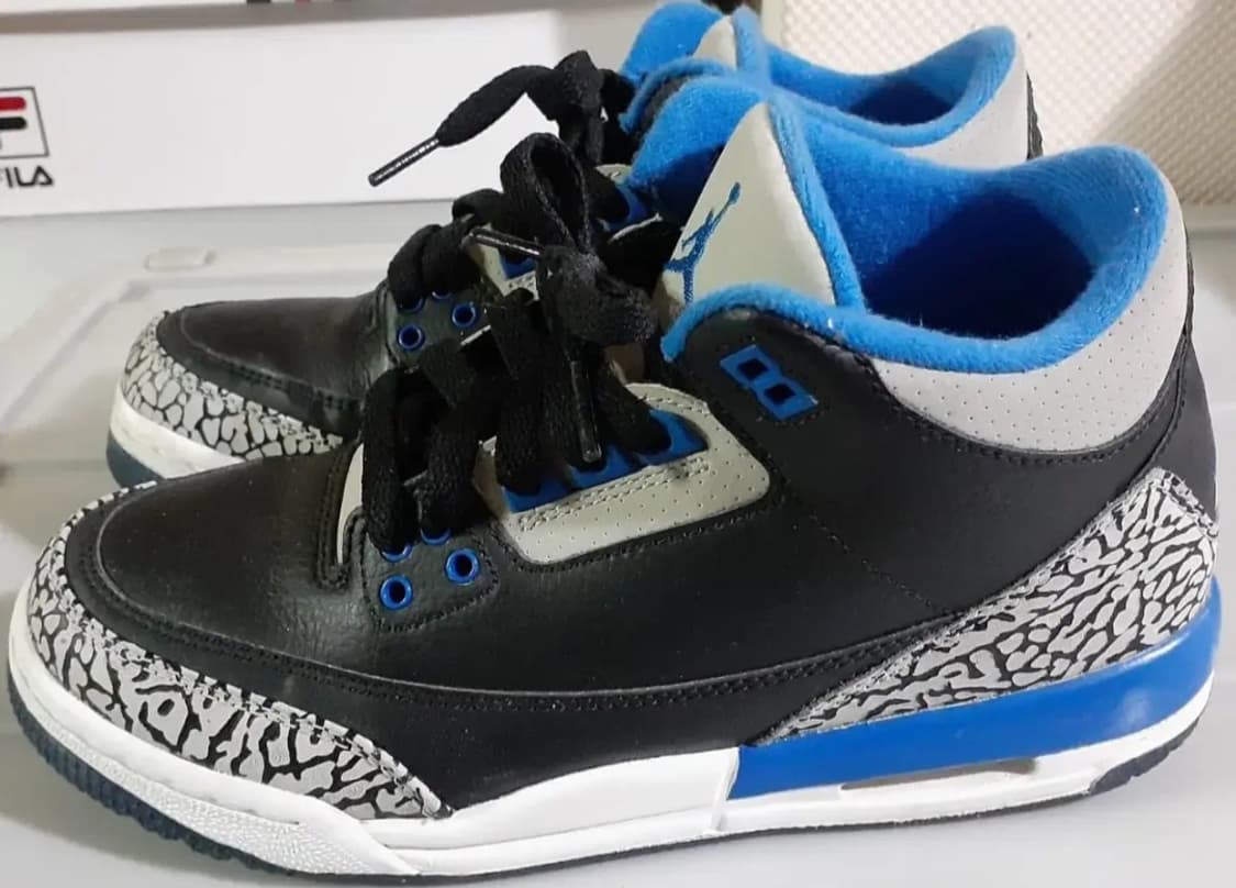 [240] 조던 3 Retro Sport Blue 상품이미지1