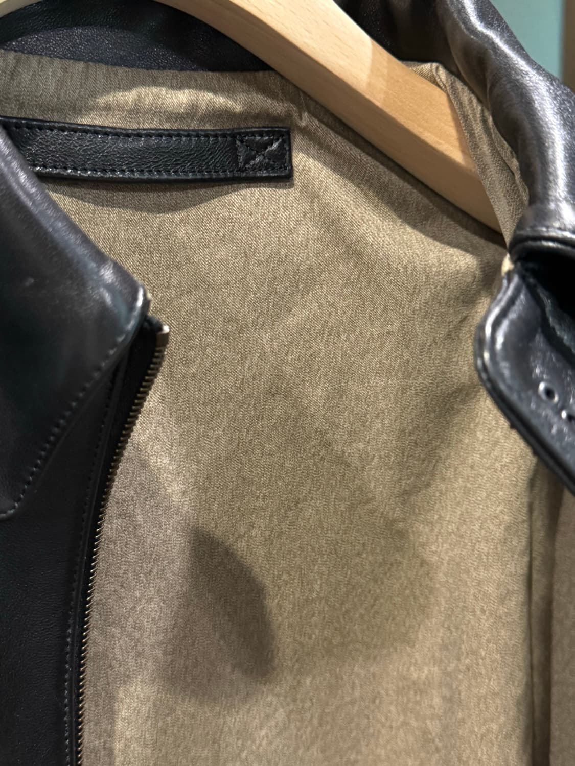 [2] 아프레쎄 Type A-2 레더 플라이트 자켓 상품이미지3