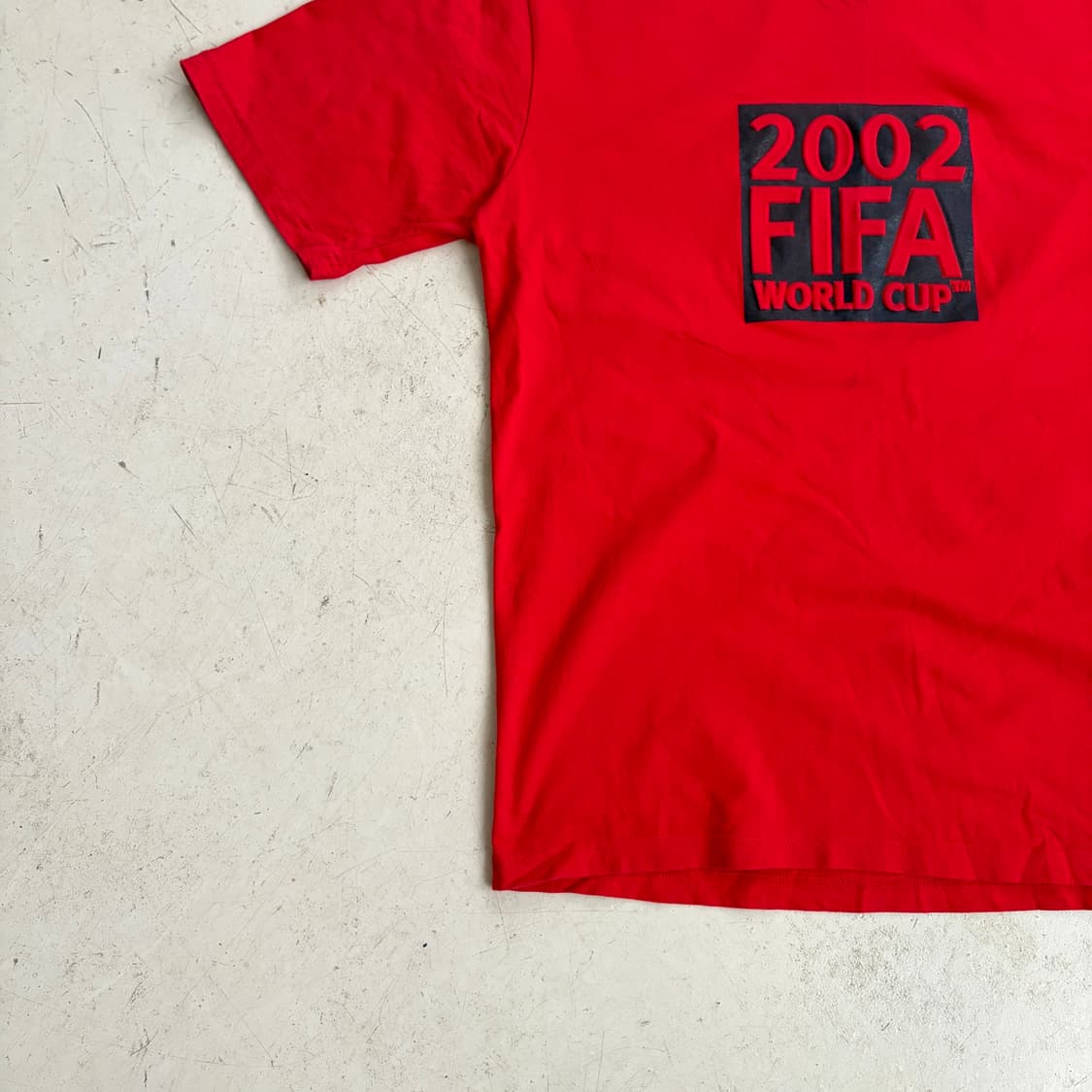2002 월드컵 FIFA 오피셜 빈티지 반팔티 XL 상품이미지3