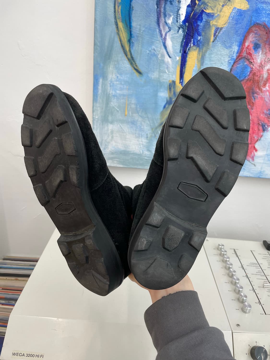 [260] 요지야마모토 1996ss 스웨이드 부츠 상품이미지8